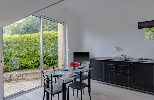 Saint-Romain-la-Virvee Apartment | Apartment 'L'orée Des Vignes' with Shared Pool, Private Terrace and Wi-Fi