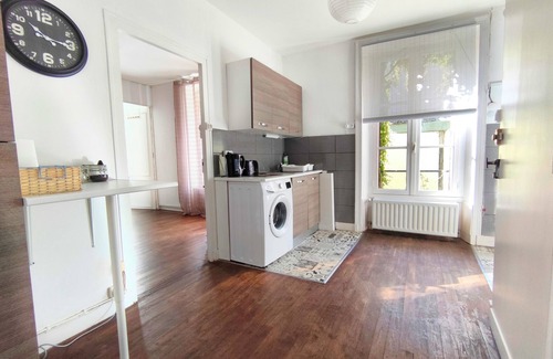 Le Dorat Apartment | Apartment 1 a lovely 1 bed flat with garden and parking. No fees.