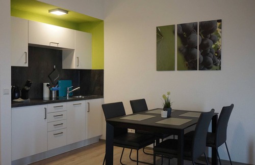 Nordheim Apartment | Apartment 3 terrace location Berg - Weingut Schaaf