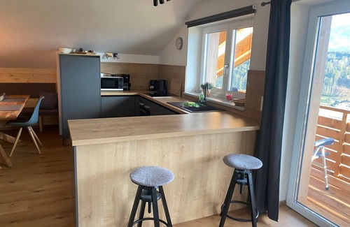 Groebming Apartment | Apartment 8 Penthouse, shower, WC, 2 bedrooms - Pinta Kombilo Apartments