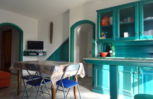 Calasetta Apartment | Apartment "Al Porto Calasetta" with Sea View, Shared Terrace & A/C