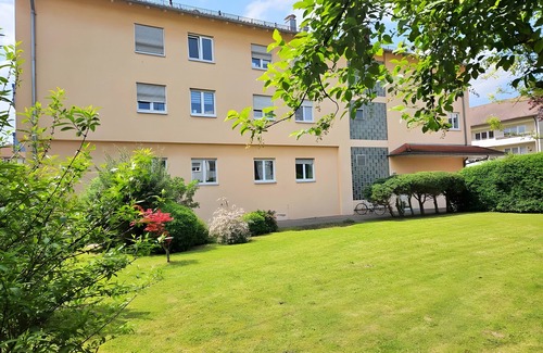 Marktoberdorf Apartment | Apartment 'Allgäu Space' with Shared Garden, Balcony and Wi-Fi