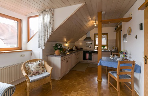 Bad Waldsee Apartment | Apartment 'Anne's' with Balcony and Wi-Fi
