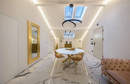 Centro - Piani - Rencio Apartment | Apartment 'App 301 Palazzo Cavour' with Mountain View, Wi-Fi and Air Conditioning