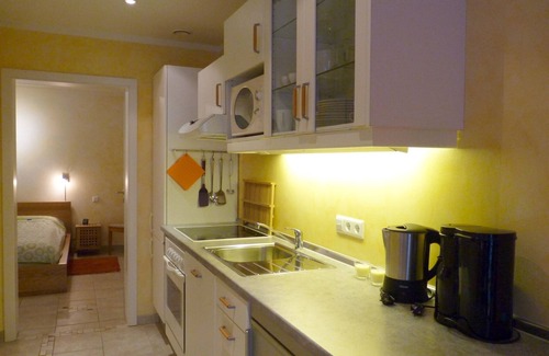 Wasserburg Apartment | Apartment 'Bania' with Private Terrace, Wi-Fi and Air Conditioning