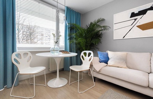 Bielany Apartment | Apartment Bielany 3 min from metro with free catering, air conditioning, parking