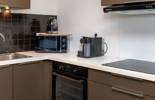 Le Touvet Apartment | Apartment 'Bureau' with Mountain View, Private Terrace and Wi-Fi