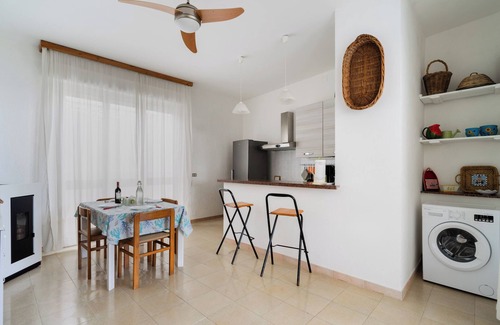 Marina Serra Apartment | Apartment "Calliope" with Sea View, Private Terrace, Wi-Fi & A/C