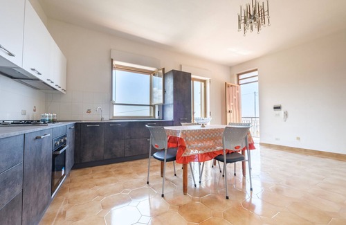 San Pier Niceto Apartment | Apartment "Casa Stella Vista Eolie" with Shared Garden and Wi-Fi