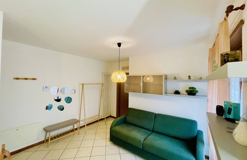 Arco Apartment | Apartment 'Casa Segantini - Relax 2' with Mountain View, Balcony and Air Conditioning