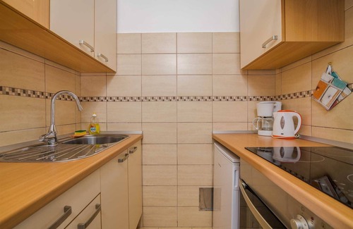 Klimno Apartment | Apartment Celeste 3 with terrace and sea view