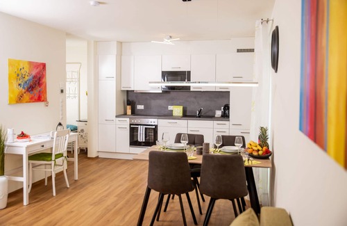 Dornbirn Condo | Apartment close to the train station and only a few minutes' walk to the center.