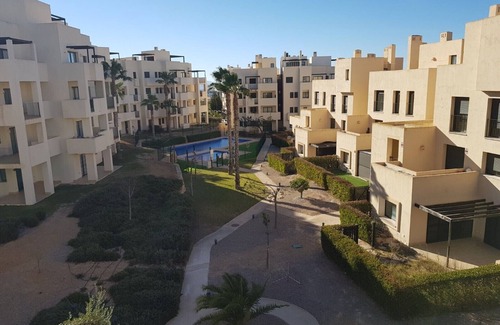 Corvera Apartment | Apartment Corvera Golf with Mountain View, Shared Pool & Wi-Fi