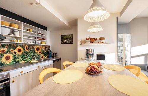 Bad Sachsa Apartment | Apartment 'Das Spatzennest' with Mountain View, Shared Terrace and Wi-Fi
