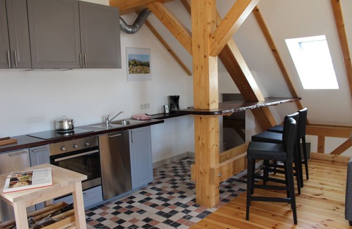 Petershagen Apartment | Apartment in Village Green near Berlin, in the historic village inn Petershagen