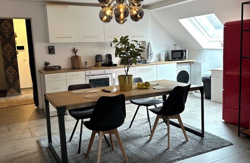 Duisburg Sud Apartment | Apartment 'Deluxe Loftapartement Big Size' with Shared Terrace and Wi-Fi