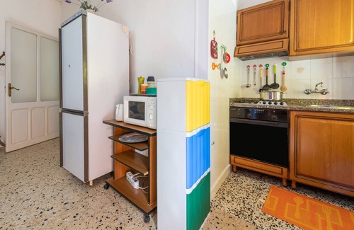 Sant'Antioco Apartment | Apartment 'Domo De Maria' with Sea View, Private Terrace and Air Conditioning