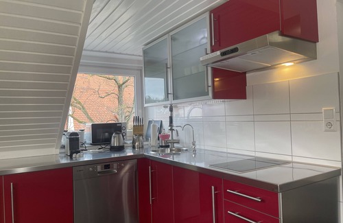 Ulm Apartment | Apartment E - Top class 3 room Penthouse Apartment Cathedral view under roof