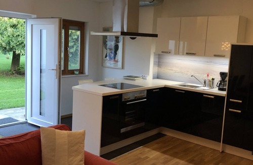 Sankt Polten Apartment | Apartment EINS - with a view of the countryside
