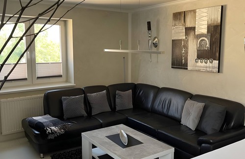 Schonebeck Apartment | Apartment 'Elbebiber' with Shared Terrace and Wi-Fi