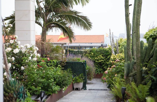 Soto de la Marina Apartment | Apartment with garden, first line beach. Pets allowed
