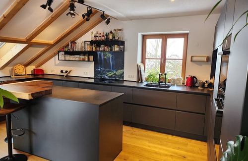 Unterwoessen Apartment | Apartment 'Exclusive 120 qm Wohnung am Wössner See' with Lake View, Private Terrace and Wi-Fi