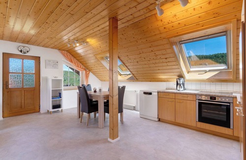 Zell am Harmersbach Apartment | Apartment 'Ferienwohnung Sternenhimmel, 48qm' with Mountain View, Shared Terrace and Wi-Fi