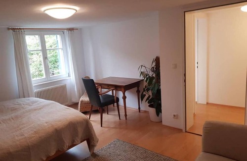 Dornbirn Apartment | Apartment 'Ferienwohnung Am Hatlerbrunnen' with Mountain View, Shared Garden and Wi-Fi