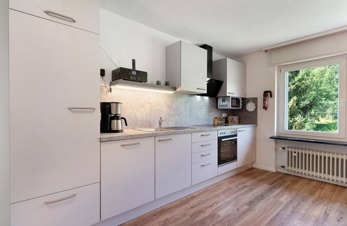 Hundsbach Apartment | Apartment 'Ferienwohnung am Wasserfall' with Mountain View, Shared Garden and Wi-Fi