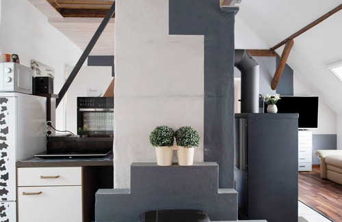 Dreetz Apartment | Apartment 'Ferienwohnung Himmelreich' with Lake View, Shared Garden and Wi-Fi