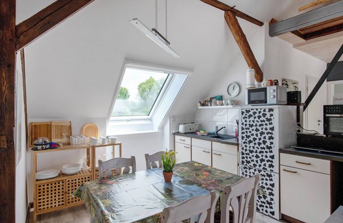 Dreetz Apartment | Apartment 'Ferienwohnung Himmelreich' with Lake View, Shared Garden and Wi-Fi