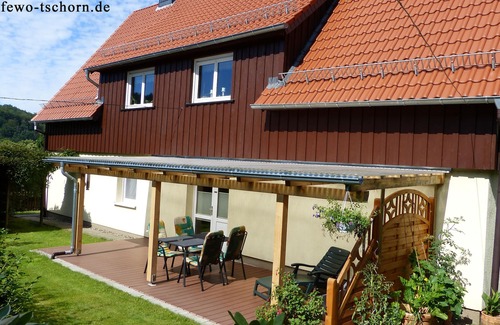 Wernigerode Condo | Apartment for 4 persons. 65 sqm, living room, 2 bedrooms, kitchen, bathroom, terrace.