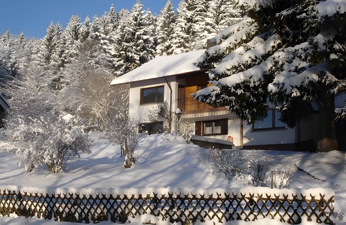 Falkau Apartment | Apartment 'Haus Wintersonne - FeWo Libelle' with Shared Garden, Balcony and Wi-Fi