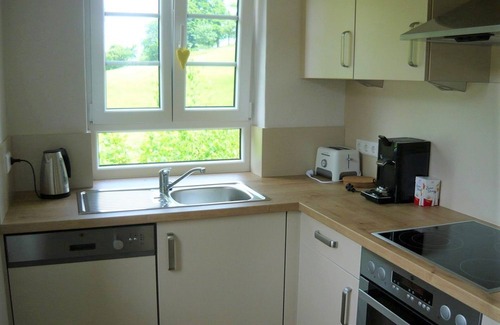 Fohrental Apartment | Apartment 'Haus' with Private Terrace, Shared Garden and Wi-Fi