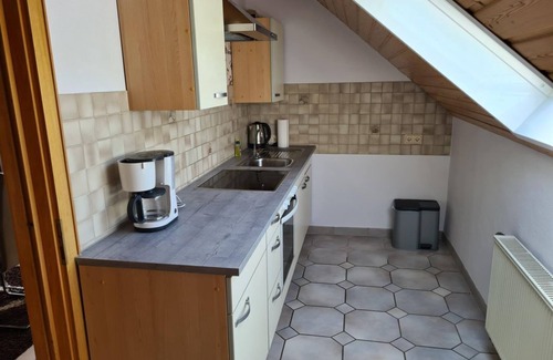 Gemunden Apartment | Apartment Hessenblick - 2 bedroom apartment, shower and bath, WC,