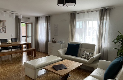 Tettnang Apartment | Apartment 'HopfenGlück' with Balcony & Wi-Fi für holiday guests