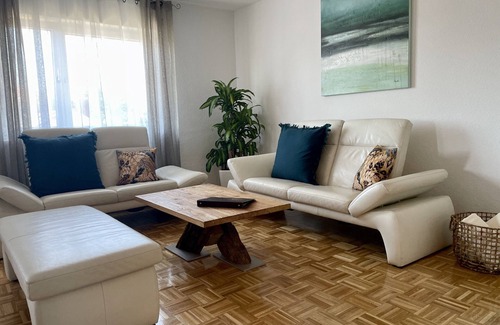 Tettnang Apartment | Apartment 'HopfenGlück' with Balcony & Wi-Fi für holiday guests
