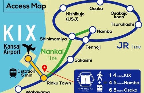 Izumisano Apartment | Apartment Hotel STAY THE Kansai Airport