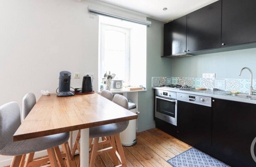 Barneville-Carteret Apartment | Apartment in the center of town with parking