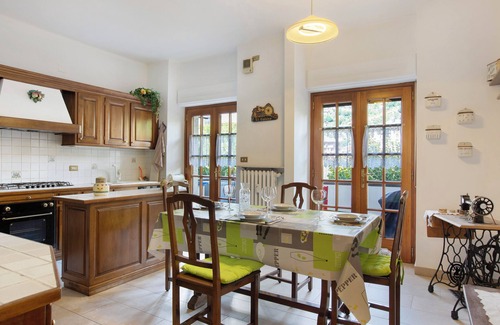 Aosta Apartment | Apartment 'Il Giardino Di Aosta' with Mountain View, Shared Garden and Wi-Fi