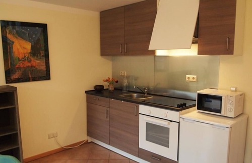 Mesekenhagen Apartment | Apartment in a farmhouse with idyllic courtyard and natural garden