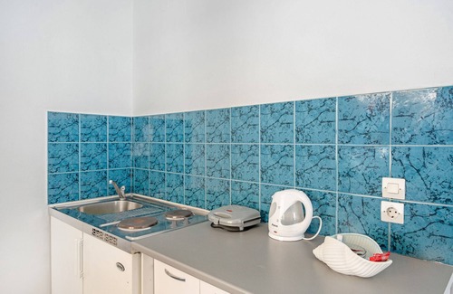 Grikos House | Apartment In A Hotel 'Pico Bello Patmos 14' with Mountain View, Wi-Fi and Air Conditioning