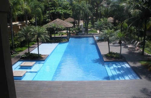 Enseada Condo | Apartment in Polynesian style condominium facing the sea - 1 suite