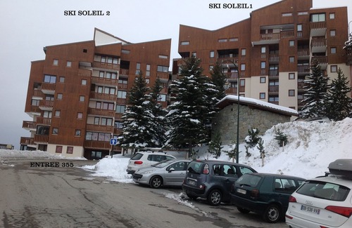 Les Menuires Apartment | Apartment in the 3 Valleys. Les Ménuires At the foot of the slopes
