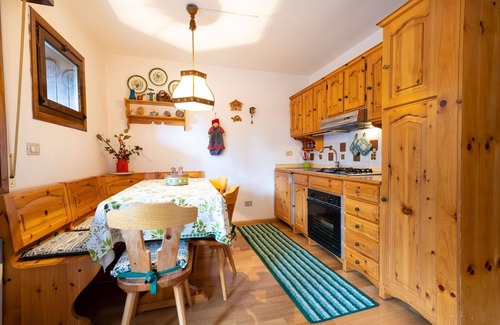 Campitello di Fassa Apartment | Apartment with stunning views over the valley