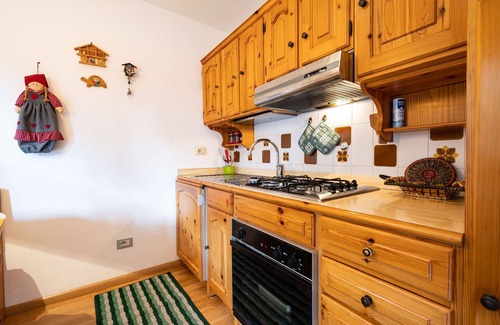 Campitello di Fassa Apartment | Apartment with stunning views over the valley