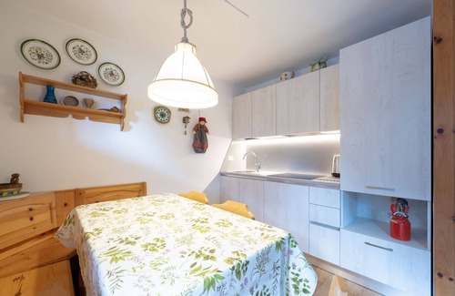 Campitello di Fassa Apartment | Apartment with stunning views over the valley