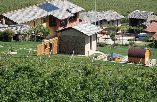 Barge Apartment | Apartment LA CORTE, in farmhouse at the foot of Monviso with wellness area