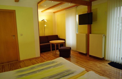 Pirna Bed & Breakfast | Apartment, living/bedroom - Pension Nr. 13