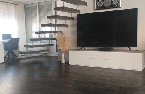 Backnang Apartment | Apartment 'Luxury Lounge 150' with Balcony and Wi-Fi